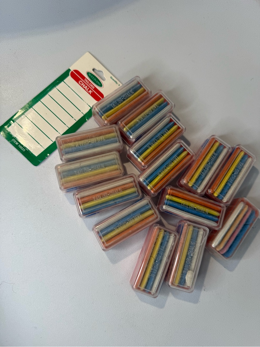 Lot of 13 Sullivans Tailor's Chalk Packs Item 10025 Sewing Quilting